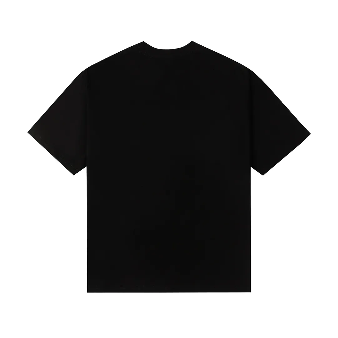 DENIM TEARS kapok new summer short-sleeved model number: 3147P106 color: black white code number: S M L XL
